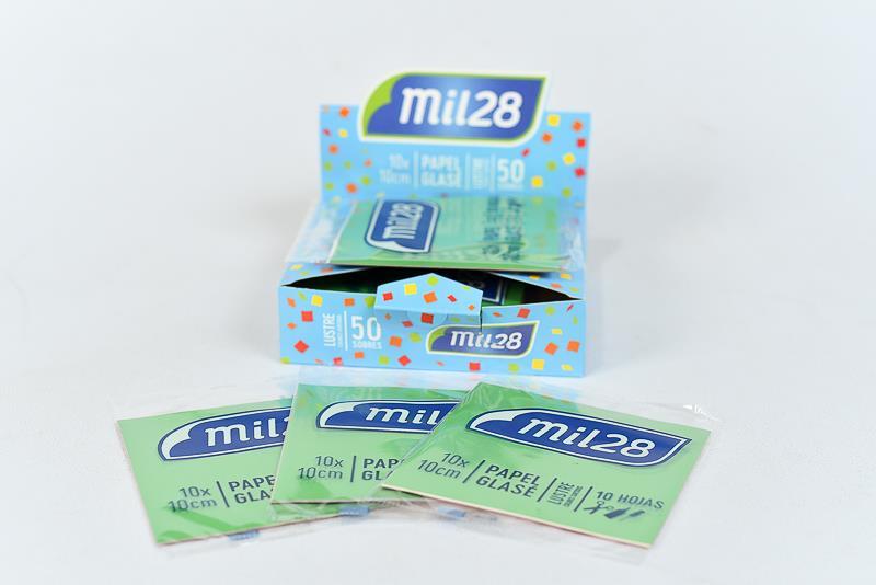 MIL28 PAPEL GLACE X100 OPACO