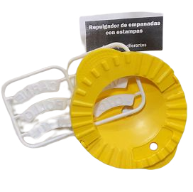 EN.MOLDES P/EMPANADA REPULGADOR C/ESTAMPA 14CENCANTA -3REP09-