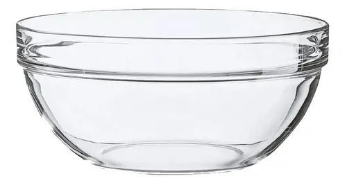 RIGOLLEAU BOWL VIDRIO GRANDE 2900ML -67552-  APILABLE ENSALADERA 23CM X 10.5 ALTO