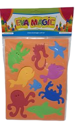 GOMA EVA MAGIC 4200 ANIMALES DE MAR          ROMPECABEZAS 27CM X 20CM