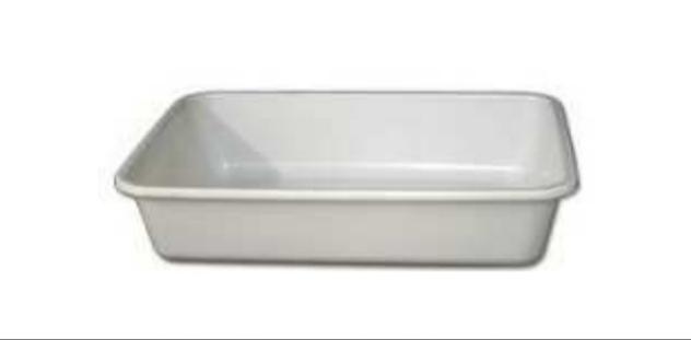 MIS BATEAS CH BLANCA -0877-30X7X22CM         PLASTICAS PLASTICOS TUPPERS