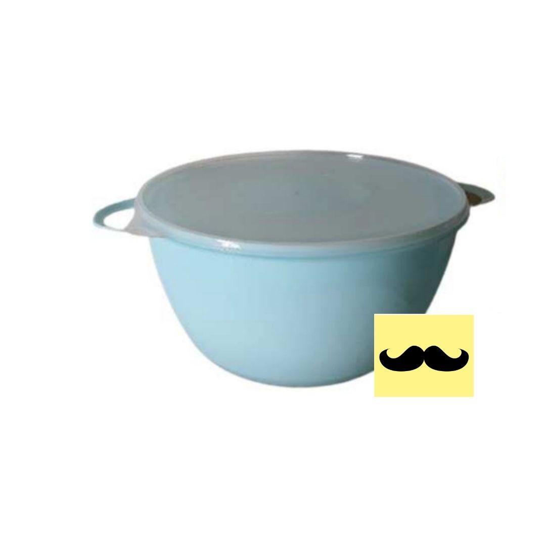 MIS BOWLS 7LT C/TAPA -860- PLASTICOS TUPPERS ENSALADERAS PLASTICAS ALTO 16.5CM DIAM 28CM