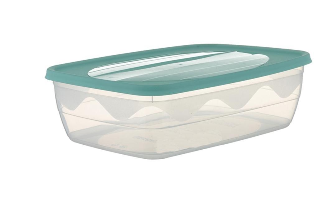 MIS TUPPERS RECT 4.5LT -736- HERMETICOS      LARGO 31 ALTO8 ANCHO 20CM PASTEL PLASTICOS