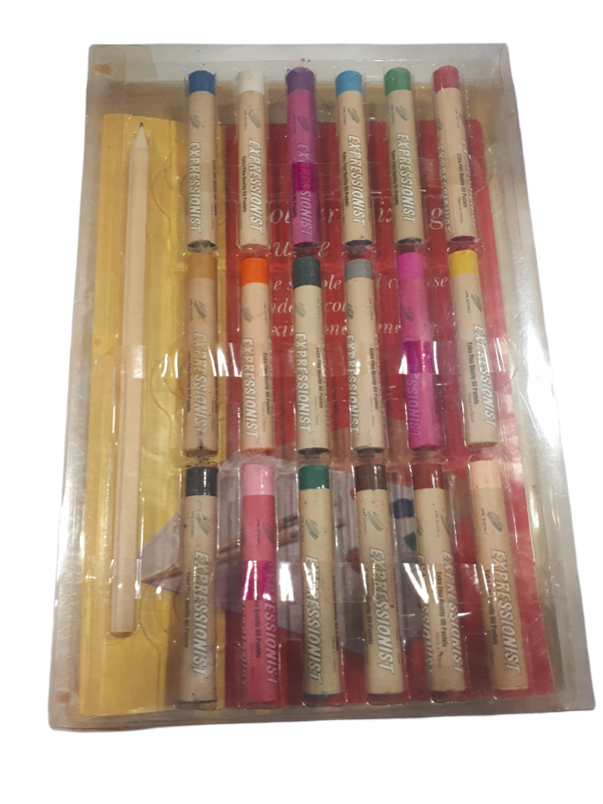 CRAYON X18 + 1 LAPIZ NEGRO E/BLISTE