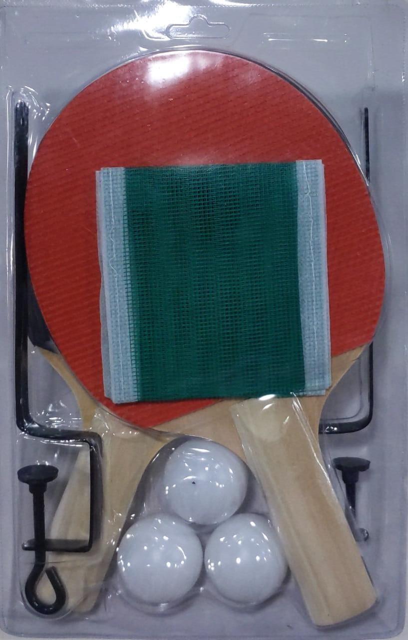 MI.PALETAS PING PONG RED + 3 PELOTITAS PPW5  SELIDAR2