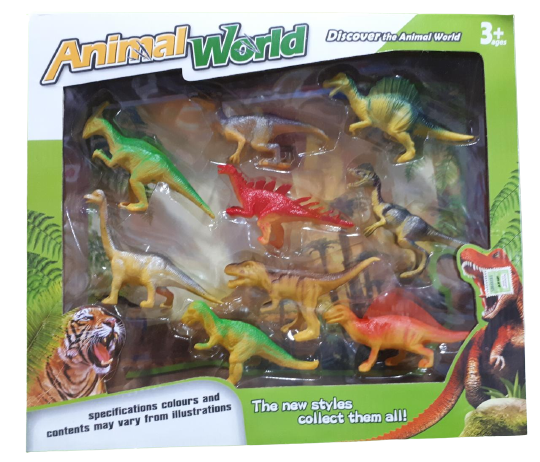 SB.DINOSAURIOS X9U. E/CAJA 51386 36X32X6CM