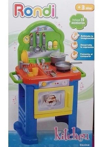RONDI 3083 COCINAS KITCHEN                   JUEGO CON ACCESORIOS COCINITAS