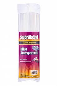 BU.BARRITA SILICONA ULTRA TRANSPARENTE SUPRABOND 41 UNIDADES APROX.