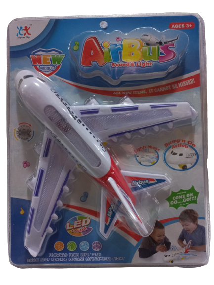 KK AVIONES 23X27CM C/LUZ+SONIDO E/BLI SD20789