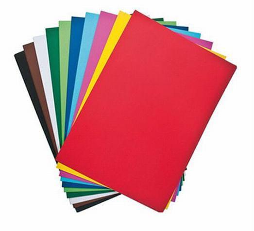 MIL28 CARTULINAS X1U VARIOS COLORES/BLANCO