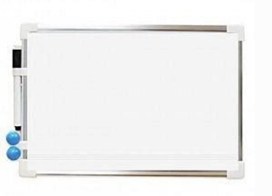 RENA.PIZARRAS BLANCA MAGNETICAS 20X30CM      IL0330 C/FIBRAS