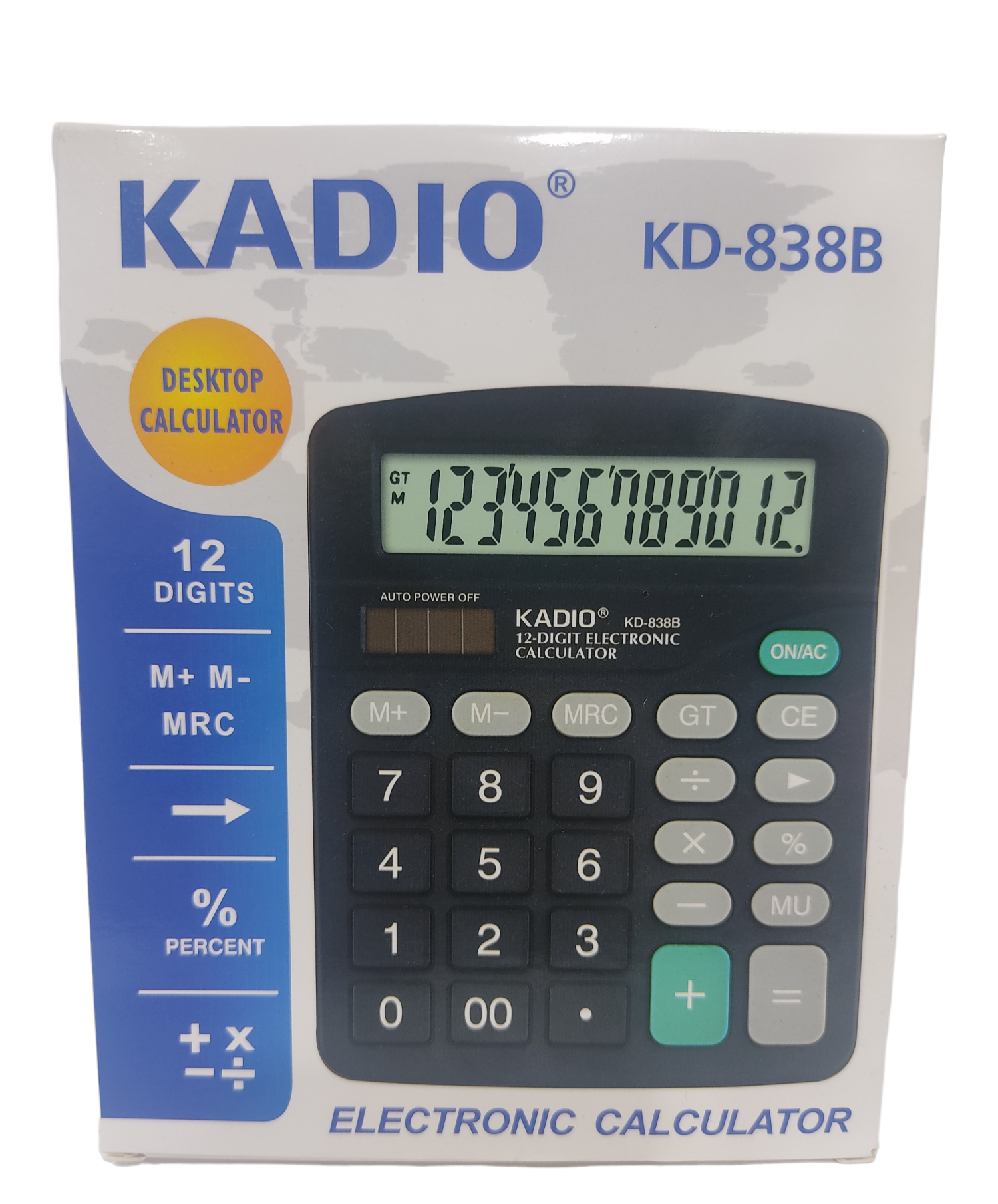 KK CALCULADORAS KD-838B E/CAJA NS257565