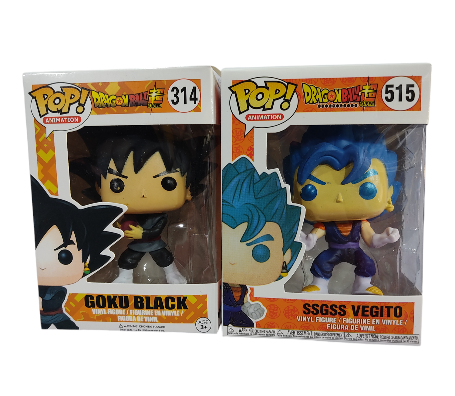 NI.MUñECOS POP DRAGON BALL Z E/CAJA          GOKU VEGITO