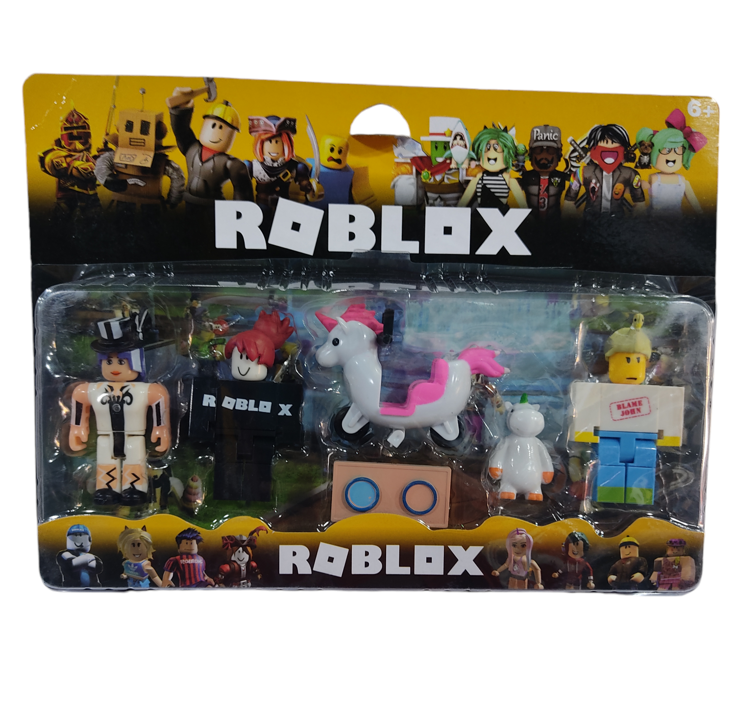 NI.MUñECOS ROBLOX X5 E/BLISTER