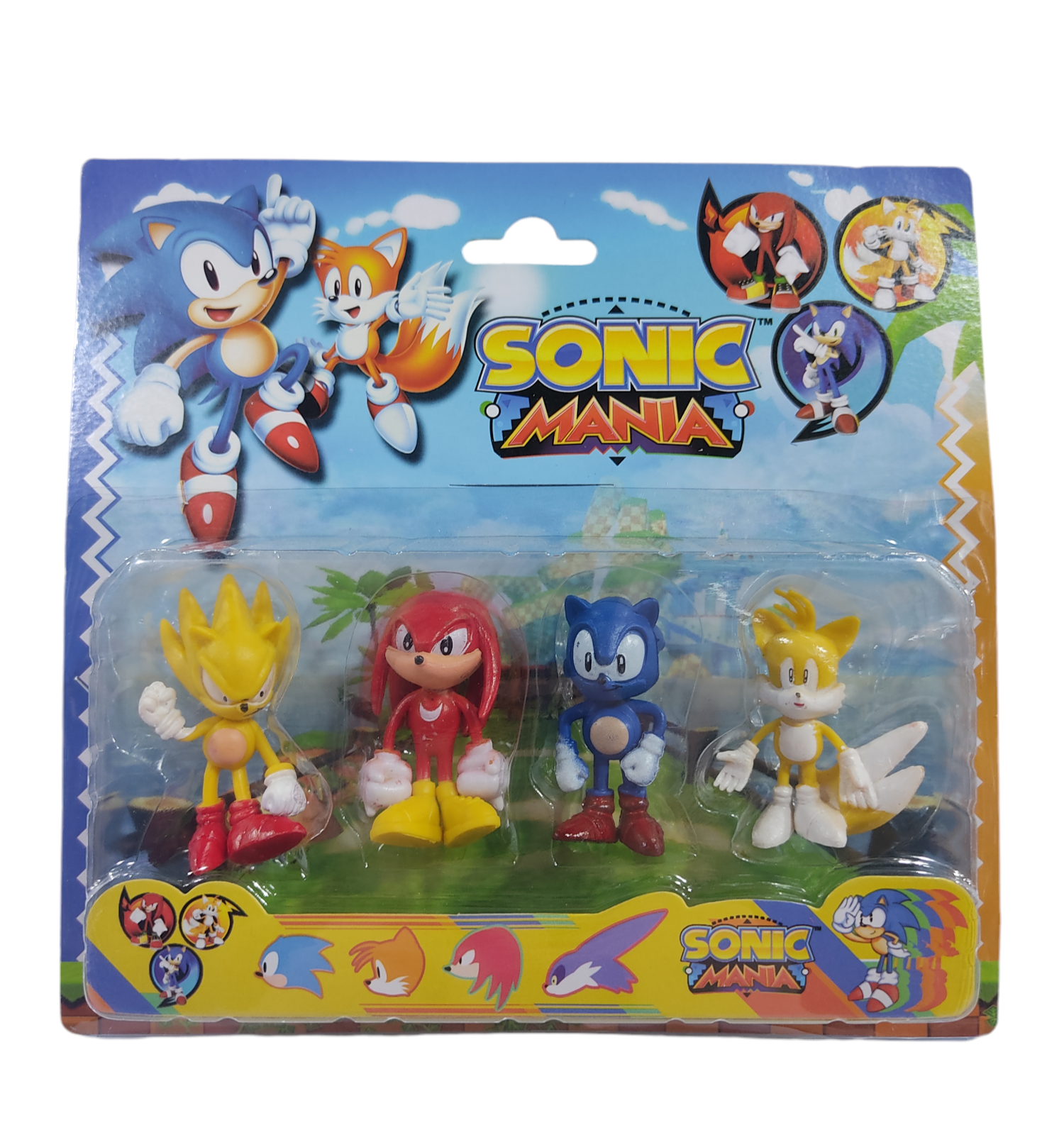 MI.MUñECOS SONIC MANIA X4U E/BL 22X22CM