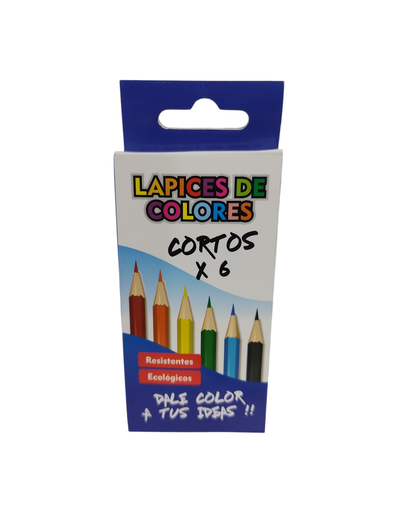 RENA.LAPICES X6 COLORES CORTOS IL3700