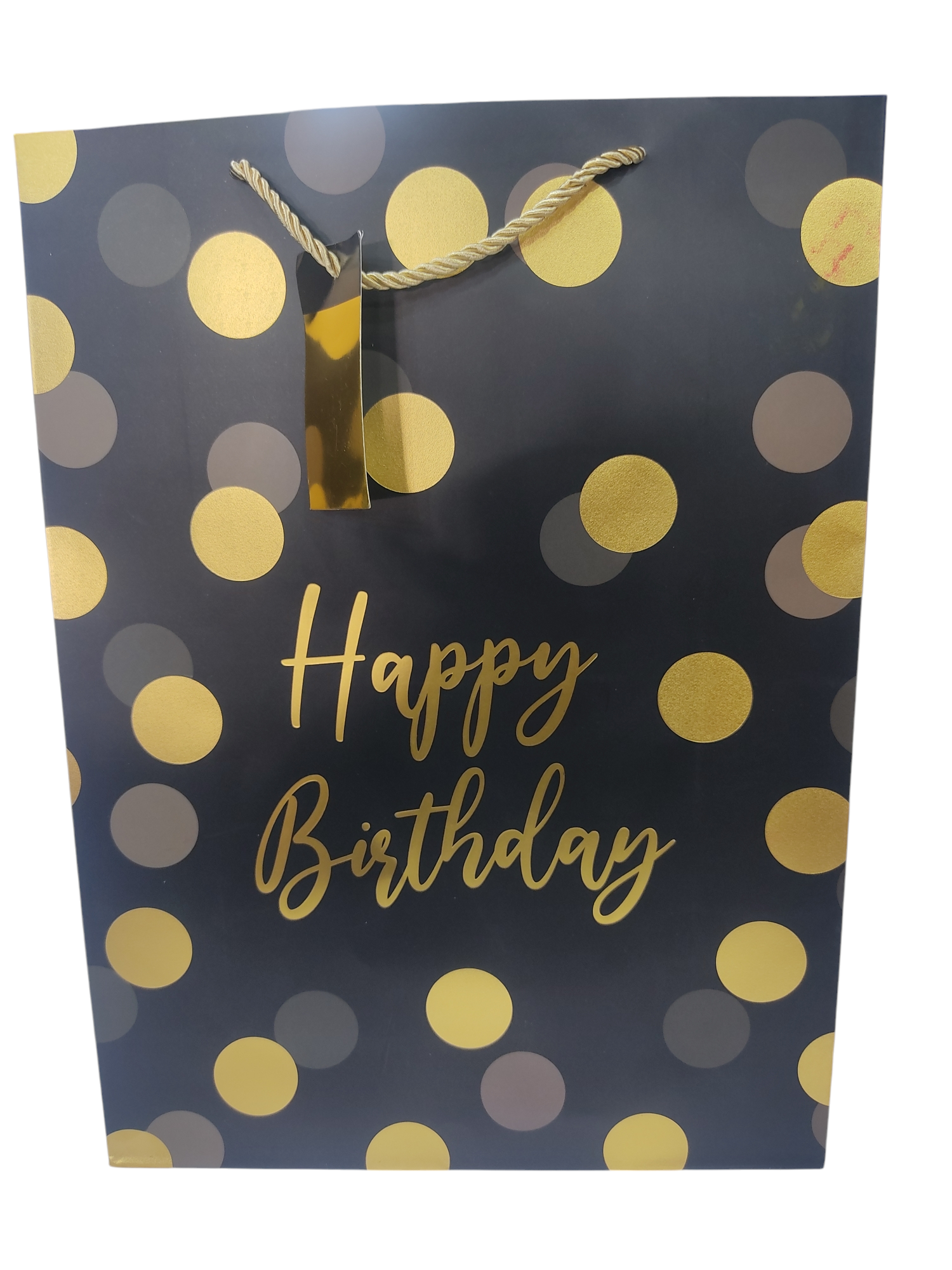 KK BOLSAS DE REGALOS GDE CIRCULOS CA6019     42X31CM