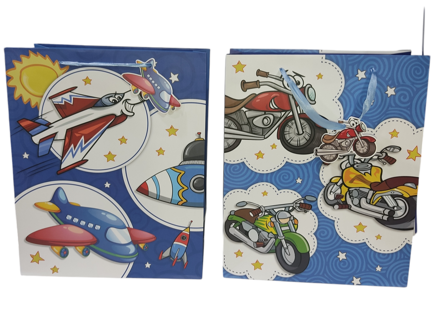 KK BOLSAS DE REGALOS MED AVIONES/MOTOS CA603632X26CM