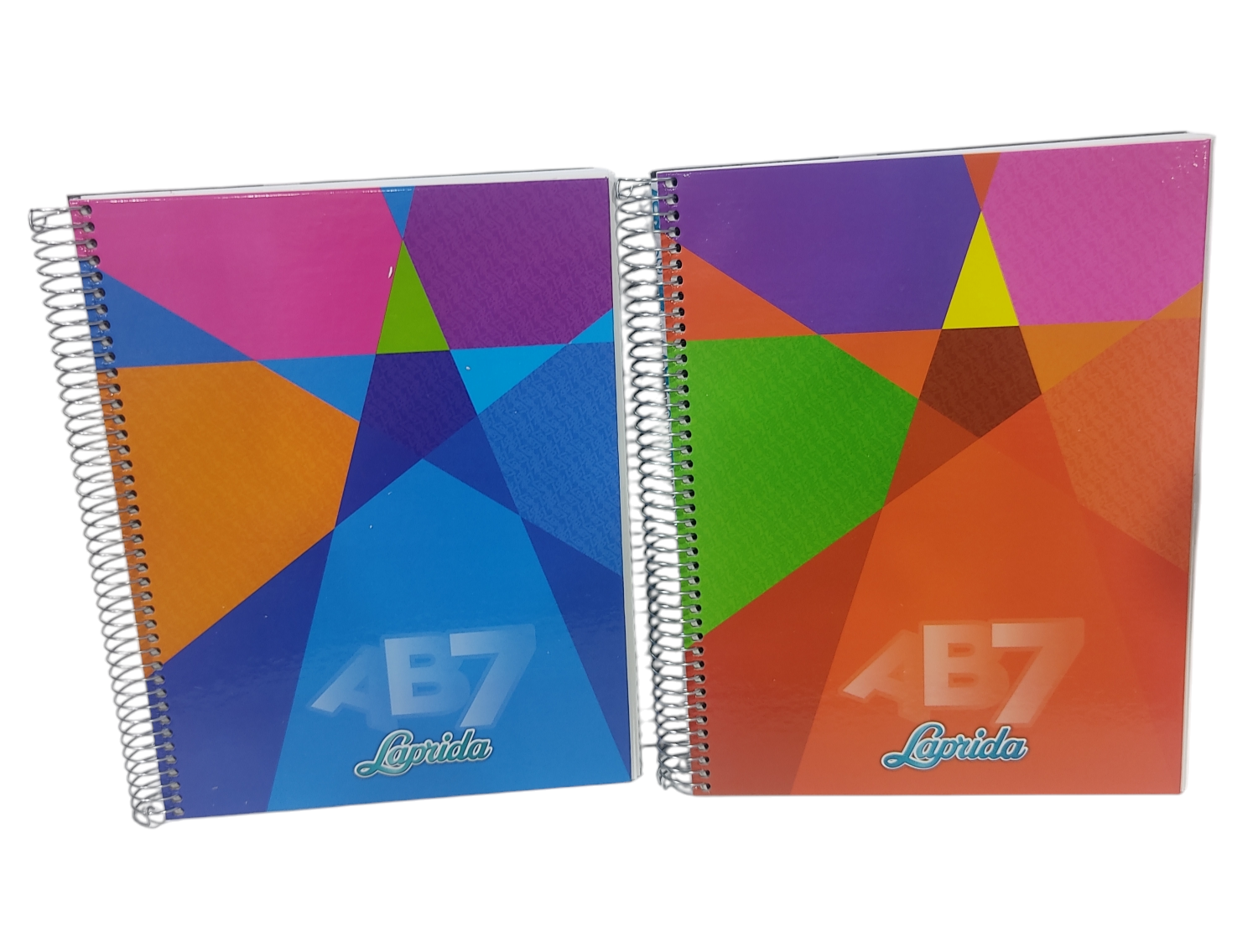 CUADERNO LAP.AB7 100H.RAYADO T/DURA LAPRIDA ESPIRALADO