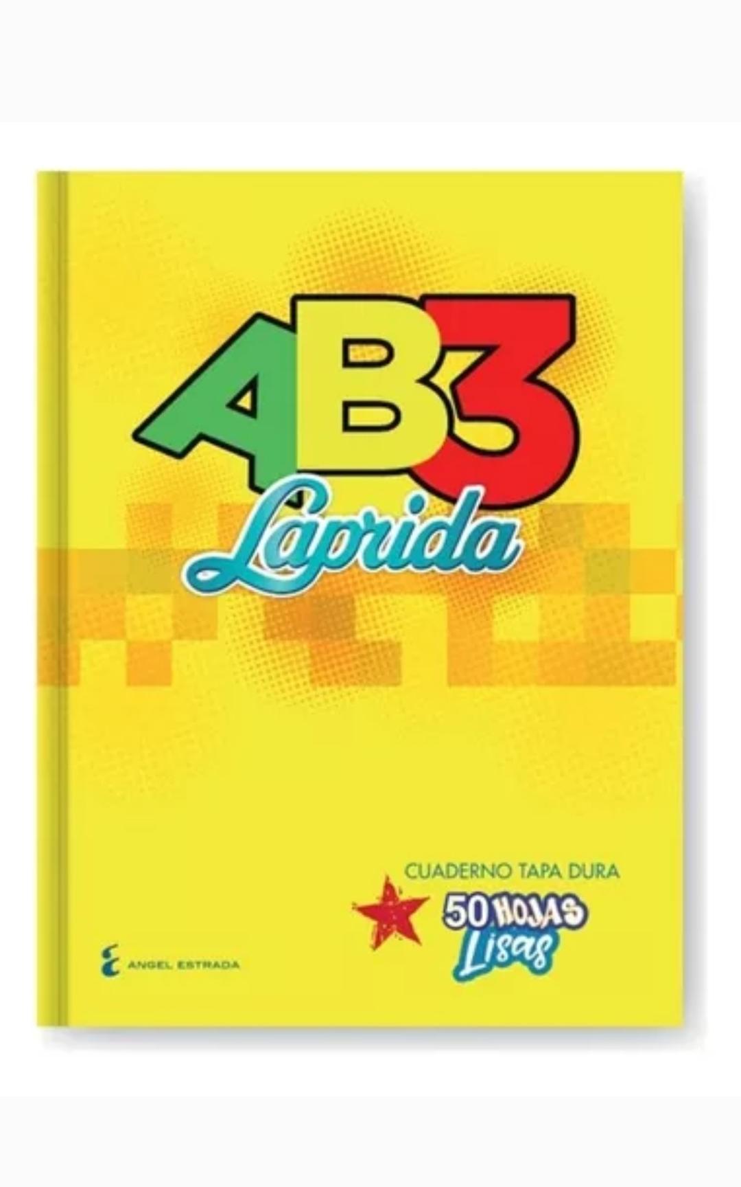 CUADERNOS AB3 LISO 50HJS LAPRIDA T/DURA