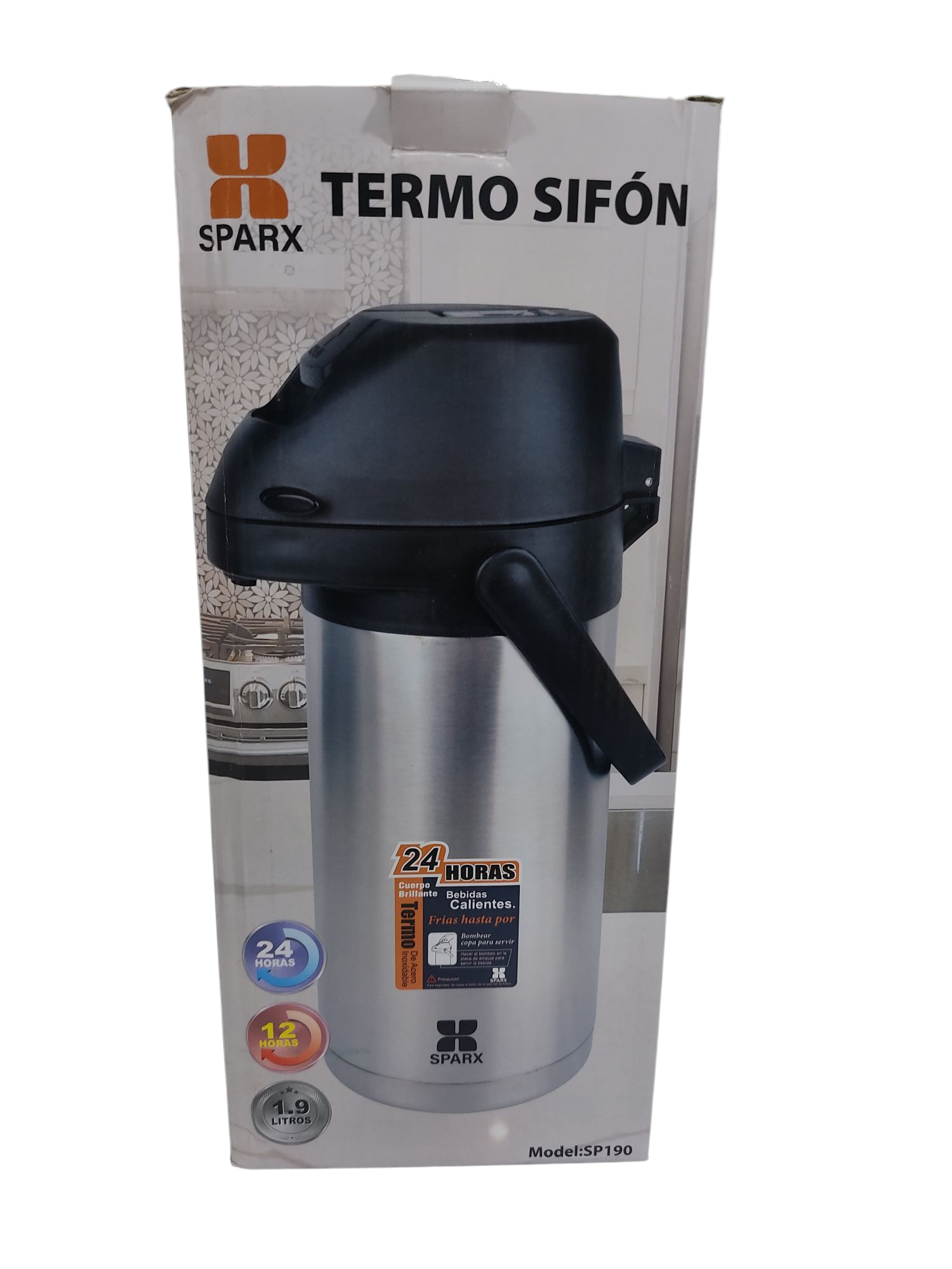 JU.TERMOS SIFON 1.9LT TERMICAS E/CAJA   SP190 JARRAS PAVAS