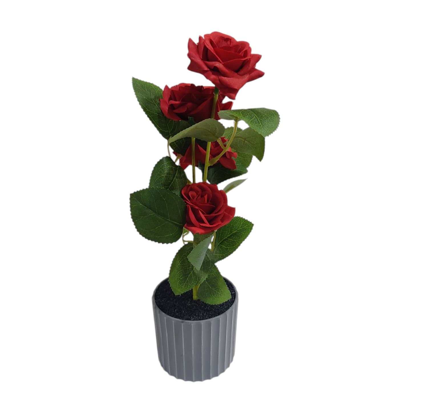 KK MACETA PLAST C/FLORES NS371146