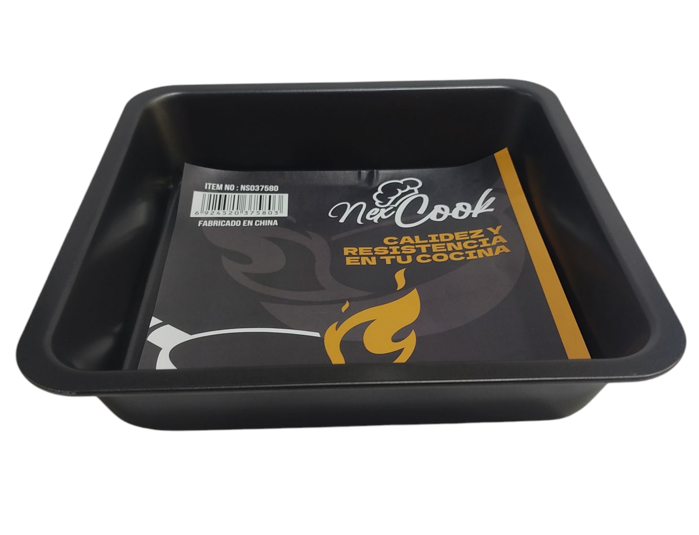 KK ASADERA ANTIADHERENTE NS037580 TEFLONCUAD 23X23X5CM