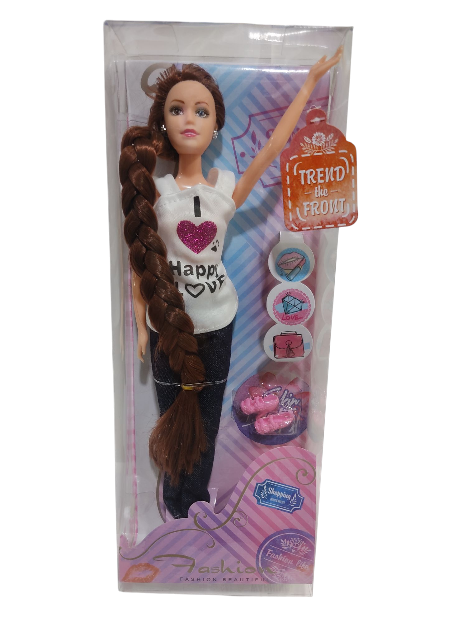 KK MUñECA EN CAJA FASHION SD21797 30CM