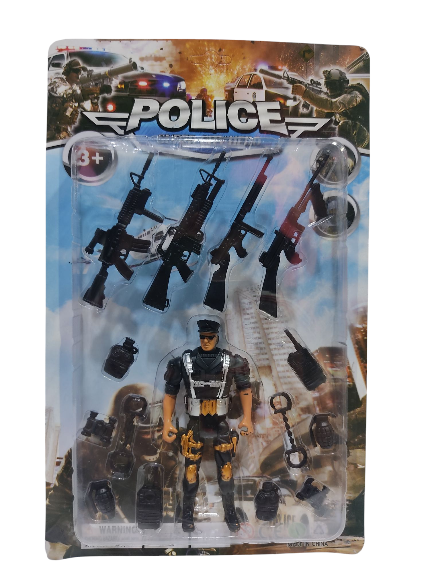 KK SET POLICIA SOLDADO + ACC SD25005 EN BLISTER