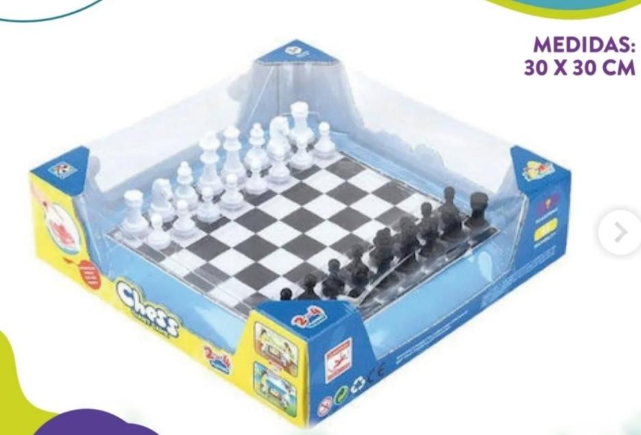 KK JUEGOS DE AJEDREZ E/CAJA 30X30CM SD21501