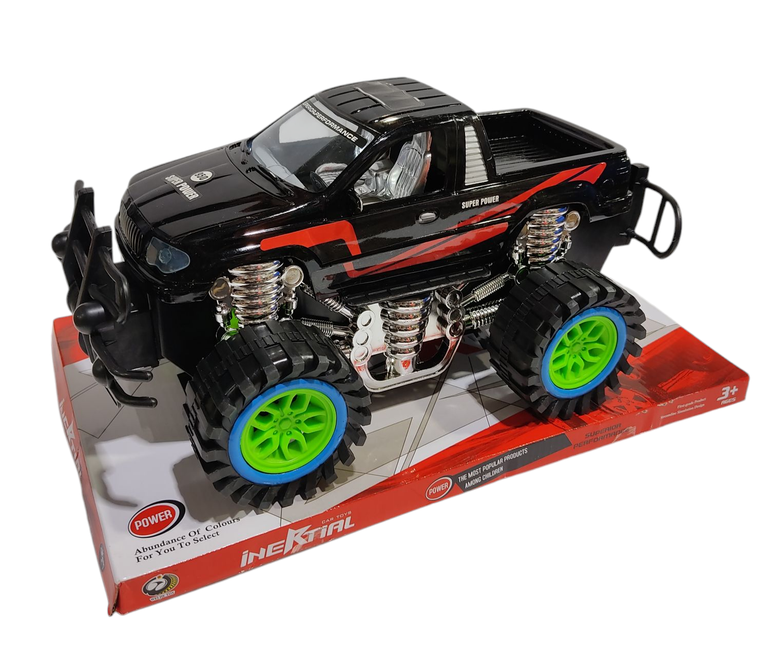 KK CAMIONETAS MONSTERS 4X4 E/BL SD17902 40X24X20CM