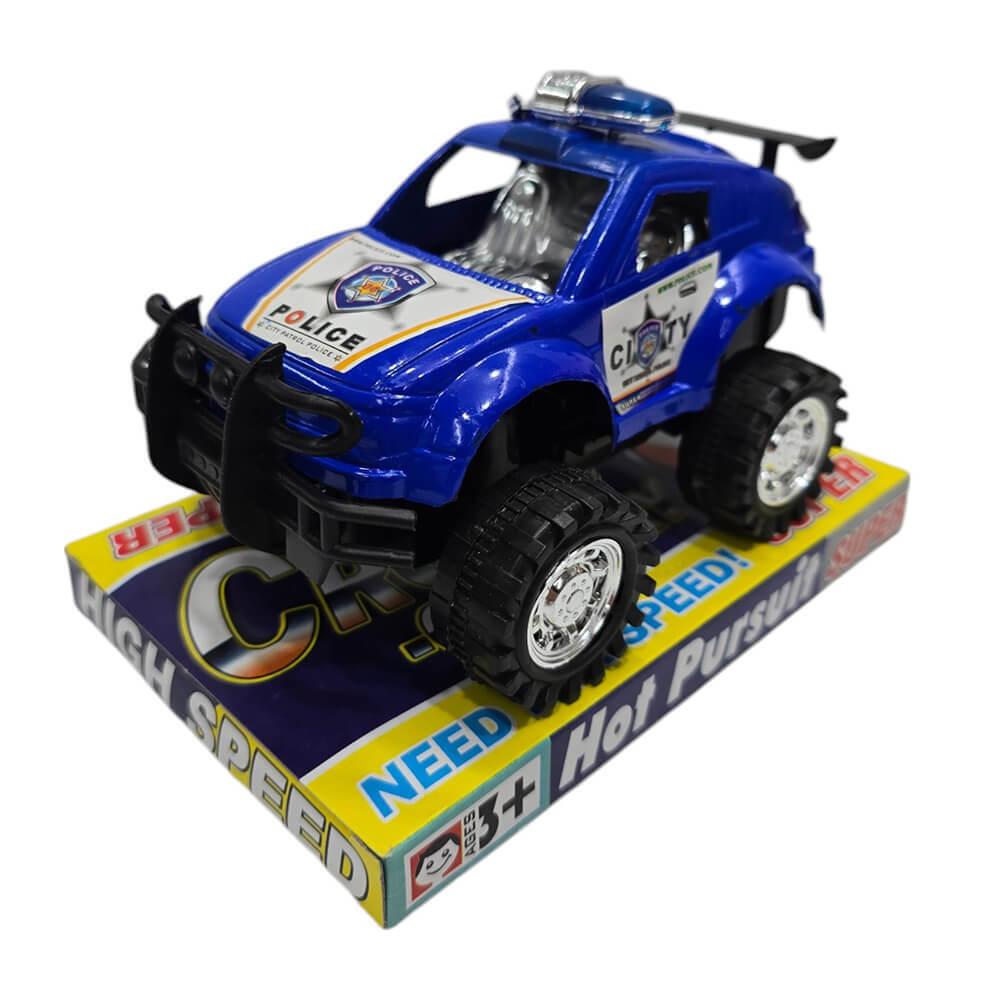 KK CAMIONETAS 4X4 POLICIA E/BL SD5763   18X12X12CM AUTOS CAMIONES