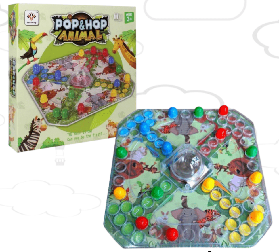 SB.LUDO MATIC ANIMALES E/CAJA 53940     27X27X5CM JUEGOS DE MESAS