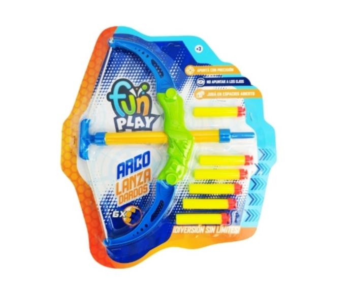 SB.ARCOS Y FLECHAS FUN PLAY E/BL 55307   30X25CM