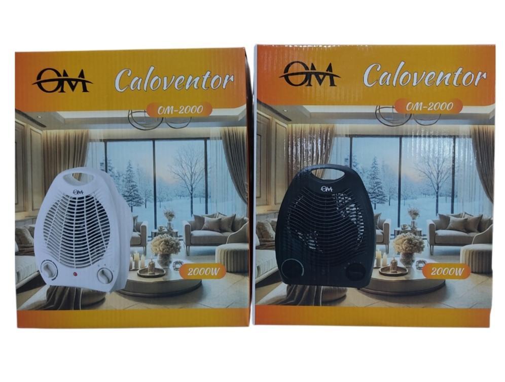 HOGAR CALOVENTOR OM 2000W.BLANCO-NEGRO