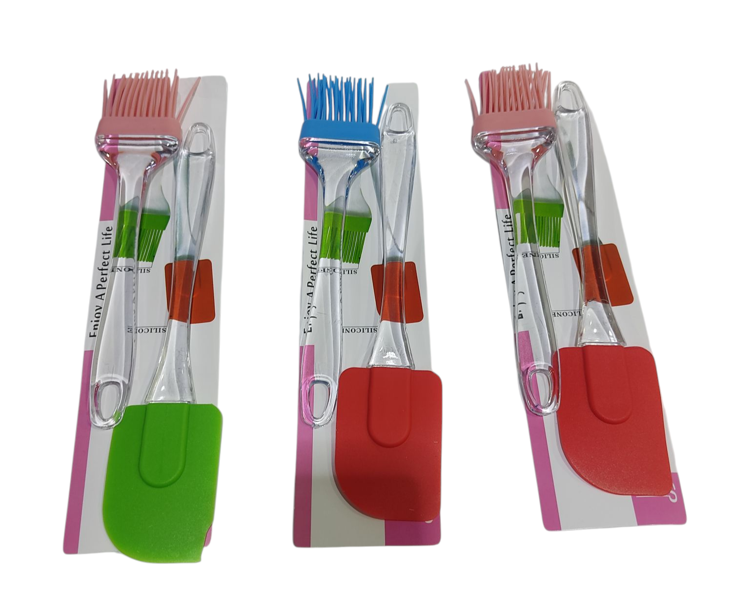 BEN.SET PINCEL+ESPATULA 27CM SILICONA    E/BOL 50719