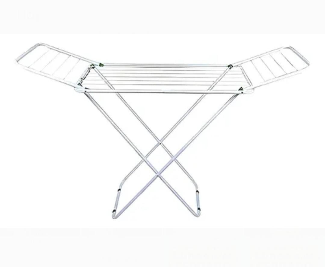 TENDEDEROS TENDER DE HIERRO PIE C/ALAS 8 VARILAS 1.27X44X94CM 020-218