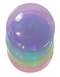 GLAGO 1055 PLATOS INFANTIL PLASTICO          DIBUJADO UN SAPO