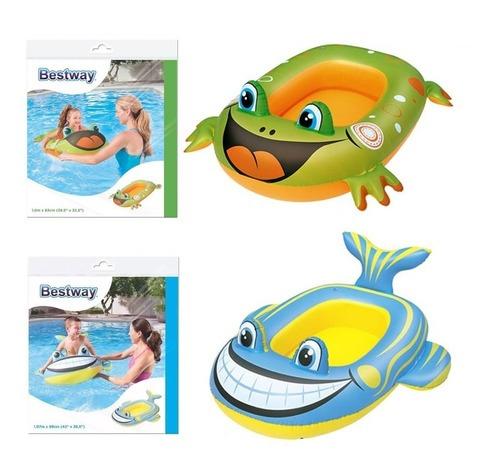 VERANO 34085 BOTES BALLENAS 1.07X98CM        BESTWAY INFLABLES