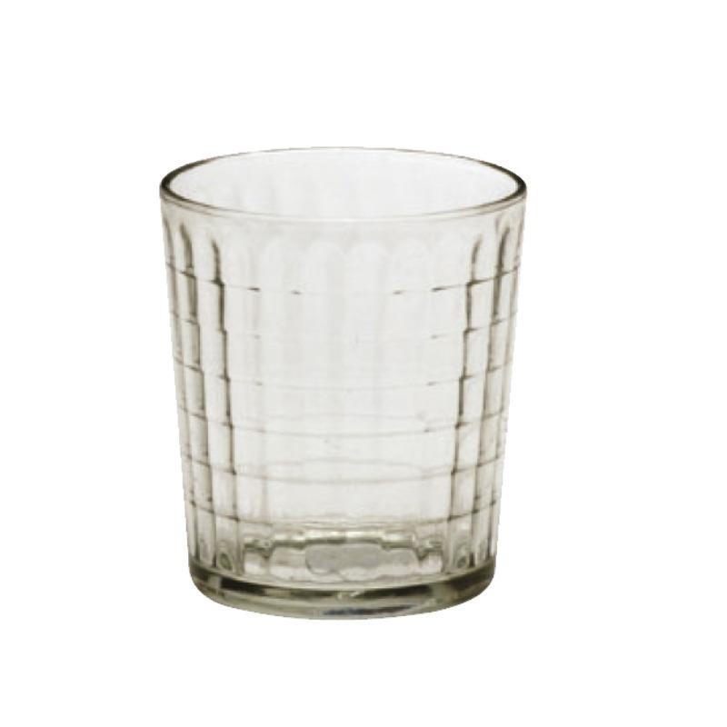 DURAX VASOS CORTO DIAMANTE 250ML.            3IDRIO