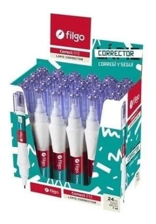 FILGO LAPIZ CORRECTOR-012-7ML X1 -           CORRECTORES LAPICES