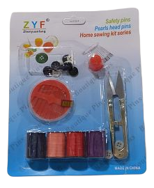 PA.SET DE COSTURA HILO+AGUJAS+TIJERA         E/BLISTER BA-31907