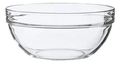 RIGOLLEAU BOWL VIDRIO GRANDE 2900ML -67552-  APILABLE ENSALADERA 23CM X 10.5 ALTO