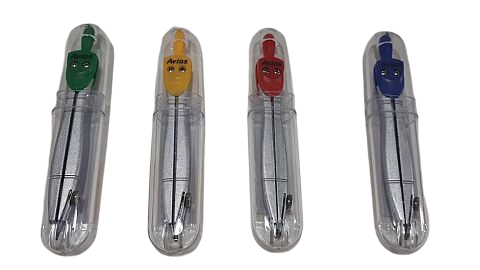 AVIOS COMPAS METALICO C/ESTUCHE 0901