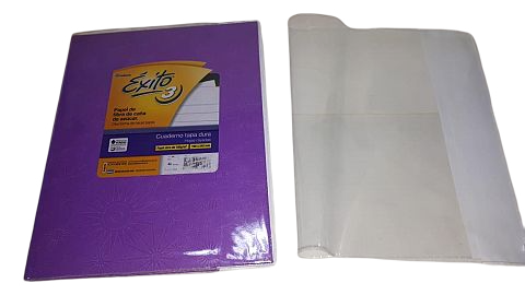 PROTECTOR CUADERNO PVC-ABC-TRANSPARENTE