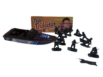 ST-LANCHA + 12 SOLDADOS E/BOLSA