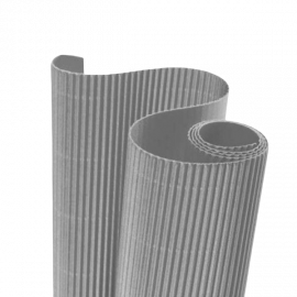 CARTON CORRUGADO X1 GRIS  50X70CM            CARPEL