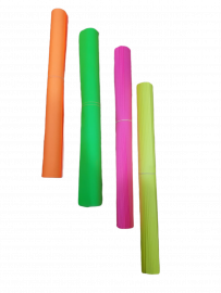 MIL28 CARTULINAS COLOR FLUOR X10 -C10F-      AMARILLO-VERDE-NARANJA-ROSA FLUOR