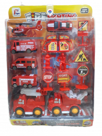 KK CAMIONES DE BOMBEROS + ACC E/BL SD20542   AUTOS 23,5X30CM