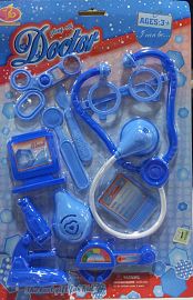 KK SET DE DOCTORES X10 PCS SD13457           MEDICOS DOCTORAS E/BL.38X25CM